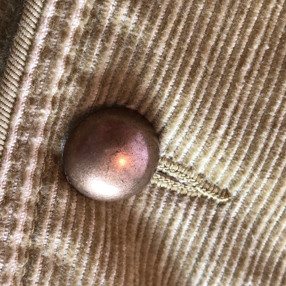 Liz Claiborne Green Corduroy Jacket Large - Picture 7 of 9